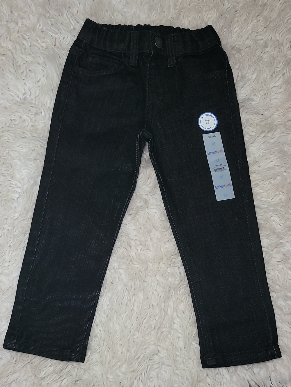 Garanimals Black Slim Fit Boys' Jeans